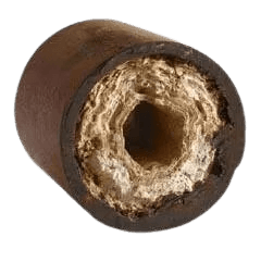 Calcium Buildup Pipe